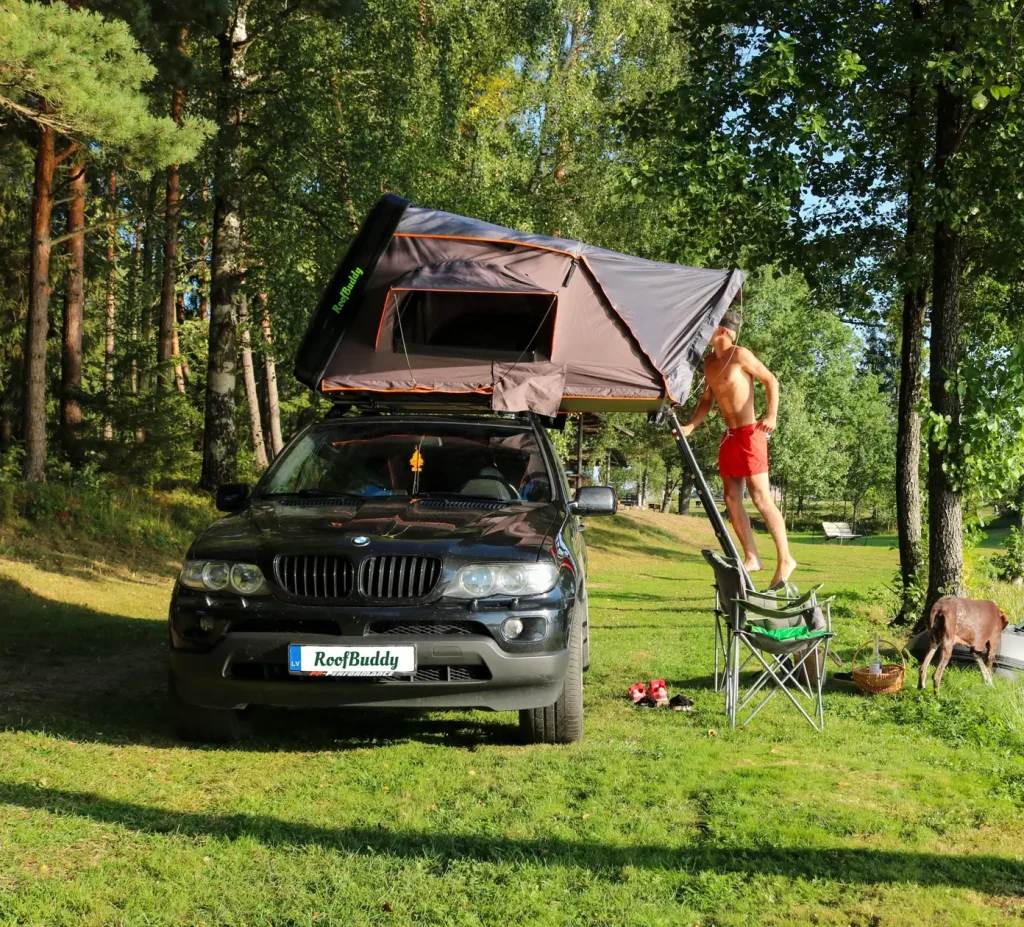 Roofbuddy auto jumta telts