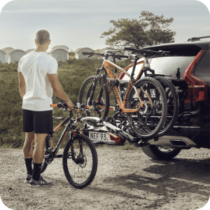 Thule VeloCompact velo turētājs uz āķa
